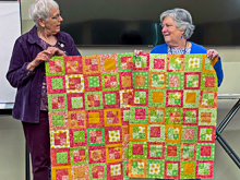Bring and Brag - Peggy G's 2 quilts